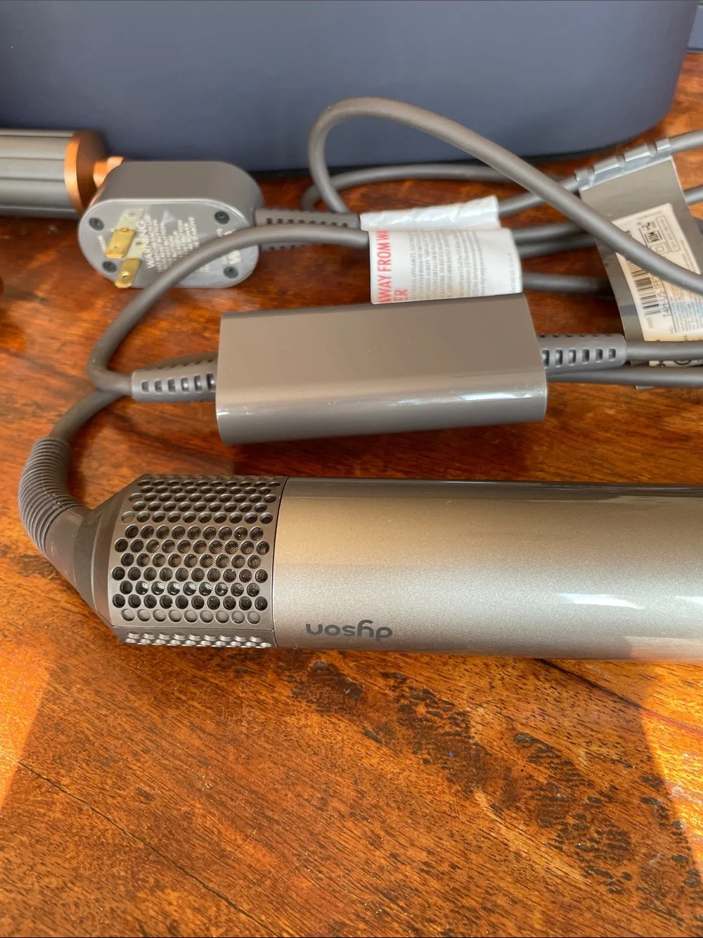 Dyson Grey and Rose Gold Airwrap-Style Styling Wand